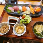 握り寿司定食(活旬　大桝)