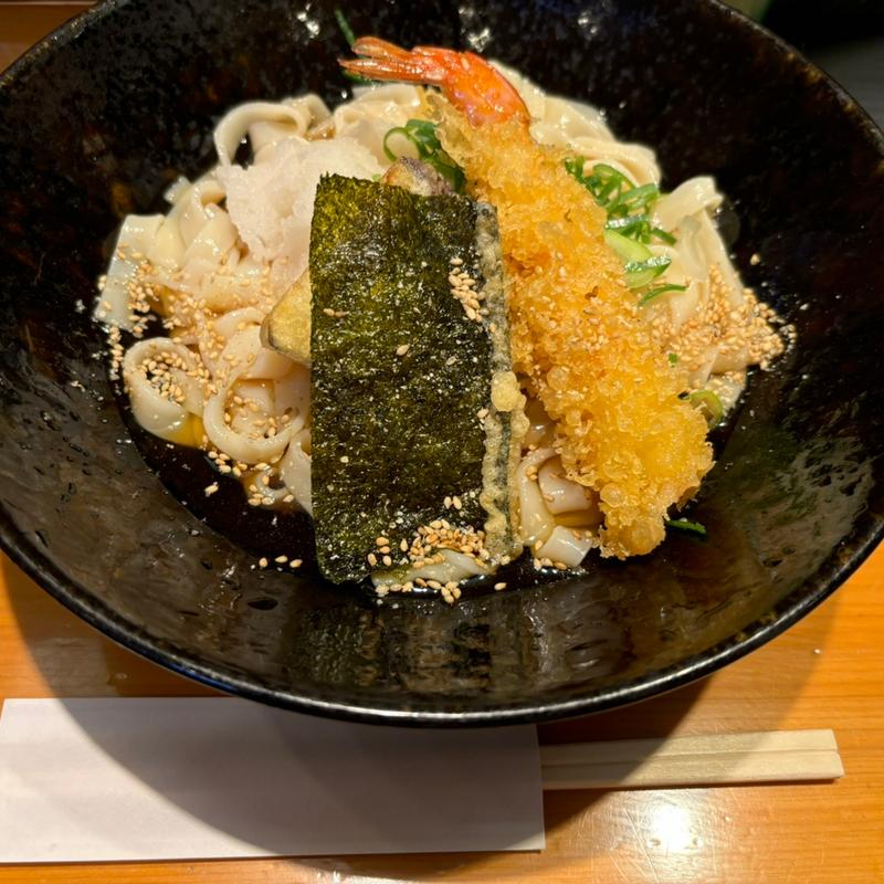 天ぷらおろしきしめん(驛釜きしめん)