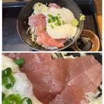 まぐろ山かけ丼(鮪市場 小田急海老名駅店)