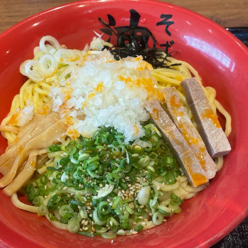 辛味噌油そば スペシャルトッピングA(油そば 東京油組総本店 アリオ亀有組)