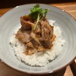 チャーシューごはん(小)(麺 ふじさき)