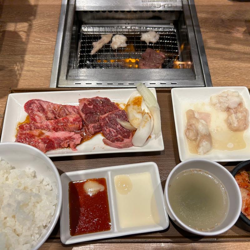 匠カルビ＆ハラミセット(焼肉ライク PaSaR守谷上り店)