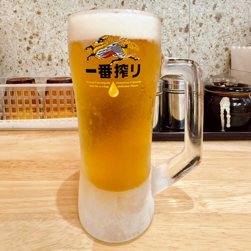 生ビール(キリン一番搾り)(焼爺)