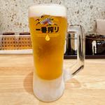 生ビール(キリン一番搾り)