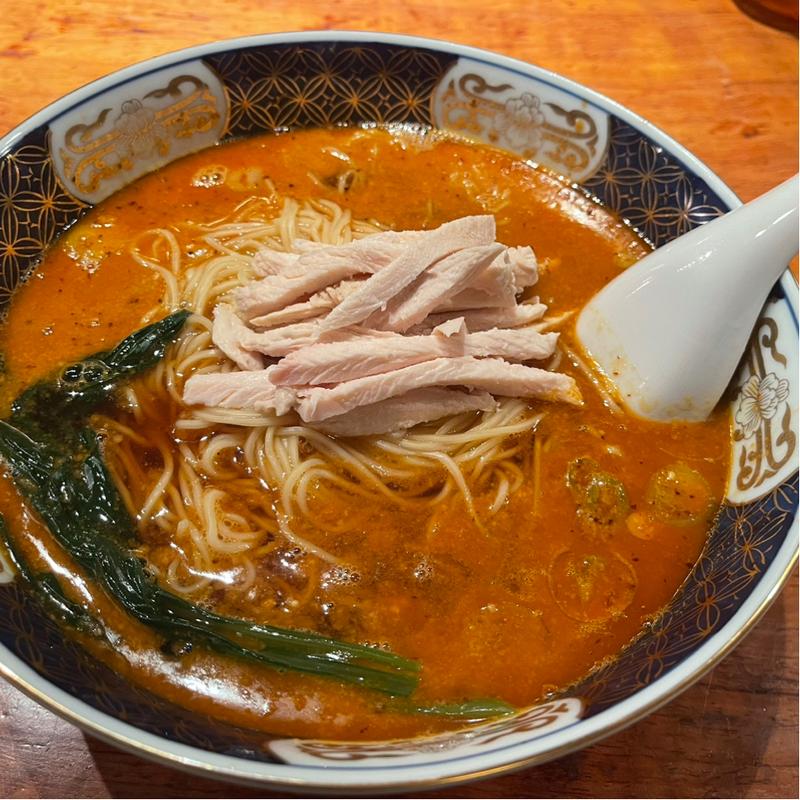 ちいすいだんだんめん 鶏絲担々麺(はしご 本店)
