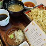 柚子切りそばとミニうな丼