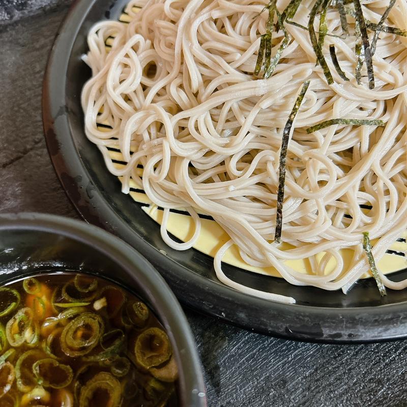 ざるそば大盛(そば うどん 潮屋 梅田店)