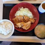 ロースカツ・から揚げ定食