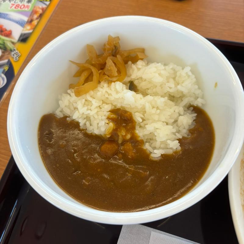 ミニカレー丼(山田うどん食堂 神保原店 )