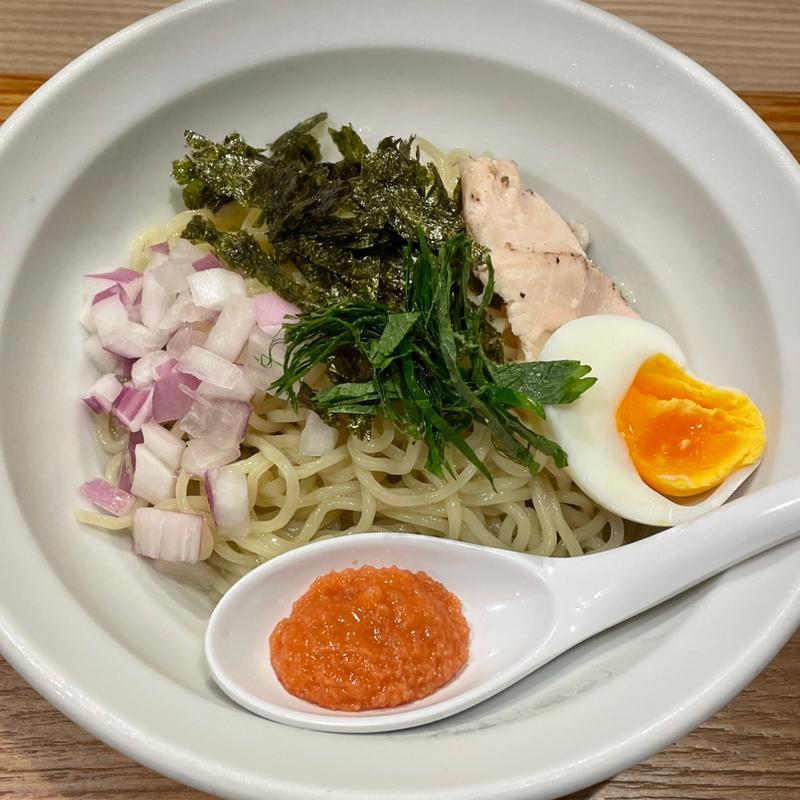 冷やし貝出汁塩まぜそば(ラーメン 普通)