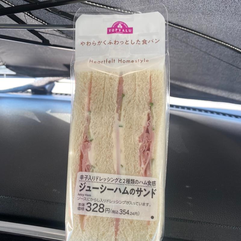 ジューシーハムのサンド(ミニストップ 津島鹿伏兎町店)