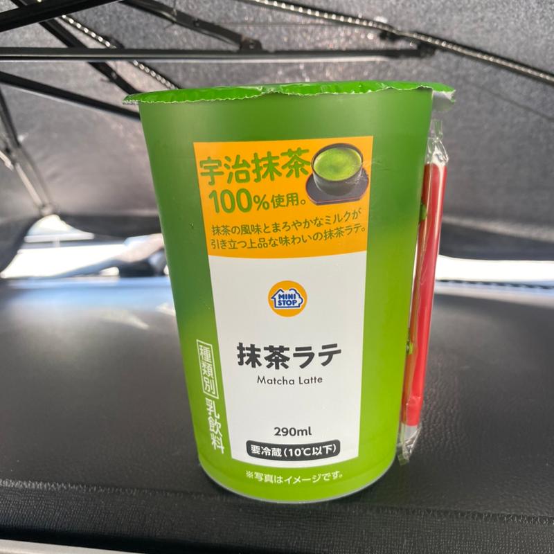 抹茶ラテ(ミニストップ 津島鹿伏兎町店)