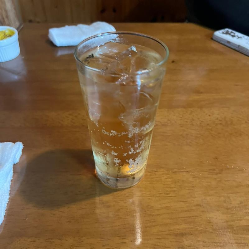 ジンジャーエール(中華料理 晴晴居酒屋)