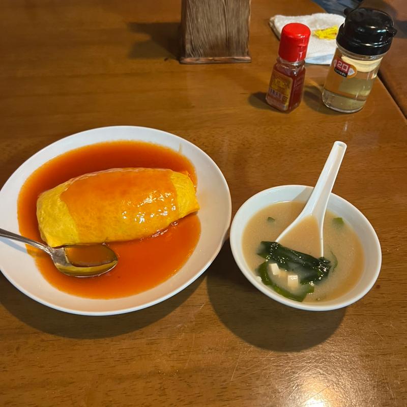 オムライス(中華料理 晴晴居酒屋)