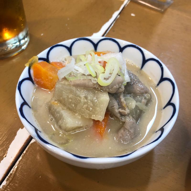 もつ煮(浅草やきそば 福ちゃん)