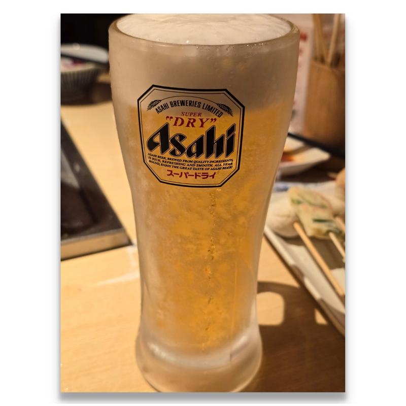 アサヒスーパードライ(串家物語 アルカキット錦糸町店)