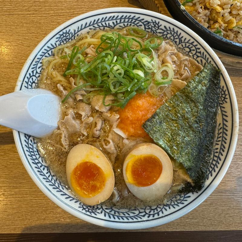 肉そば　肉ダブル(丸源ラーメン 羽曳野店)