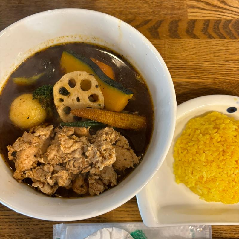 野菜のスープカレー(スープカレーネイビーズ)