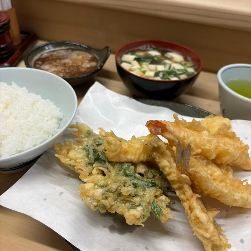 天ぷら定食(いもや )
