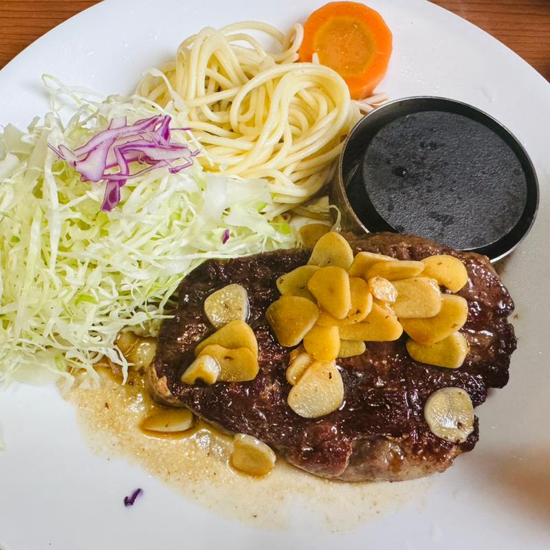 元祖ガーリックステーキ ふつう定食(住吉沼津店)