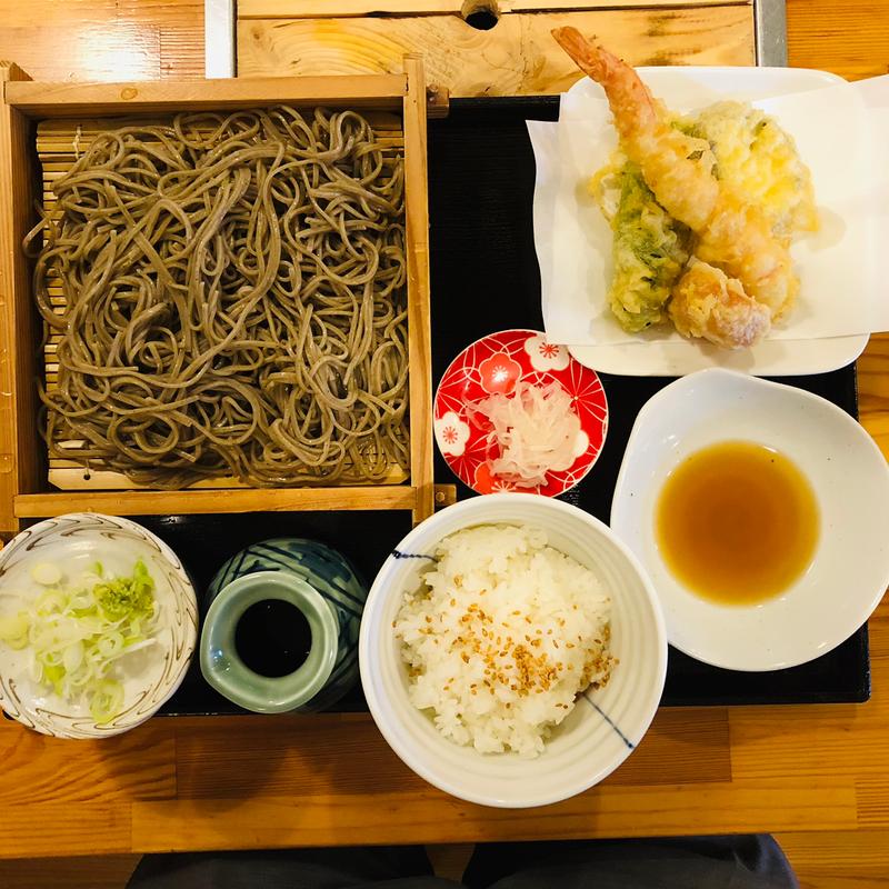 そば定食(そばきり麓)