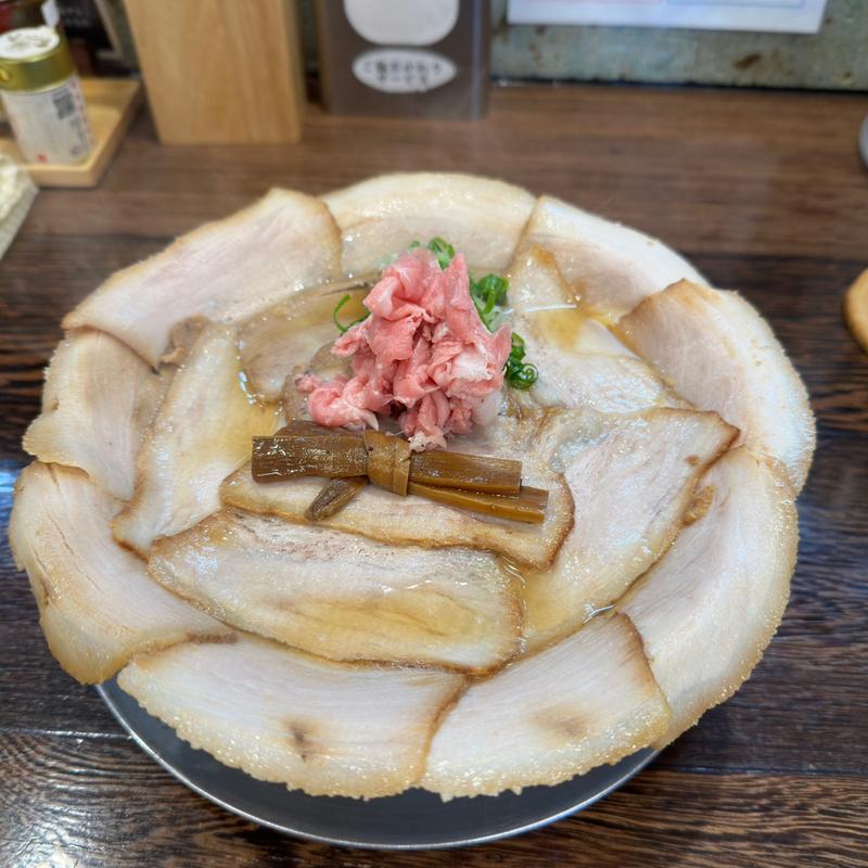 バラそば　中(中華そば ひらこ屋)