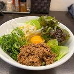 冷やし担々麺(限定)(博多とんこつ 豚の足跡)