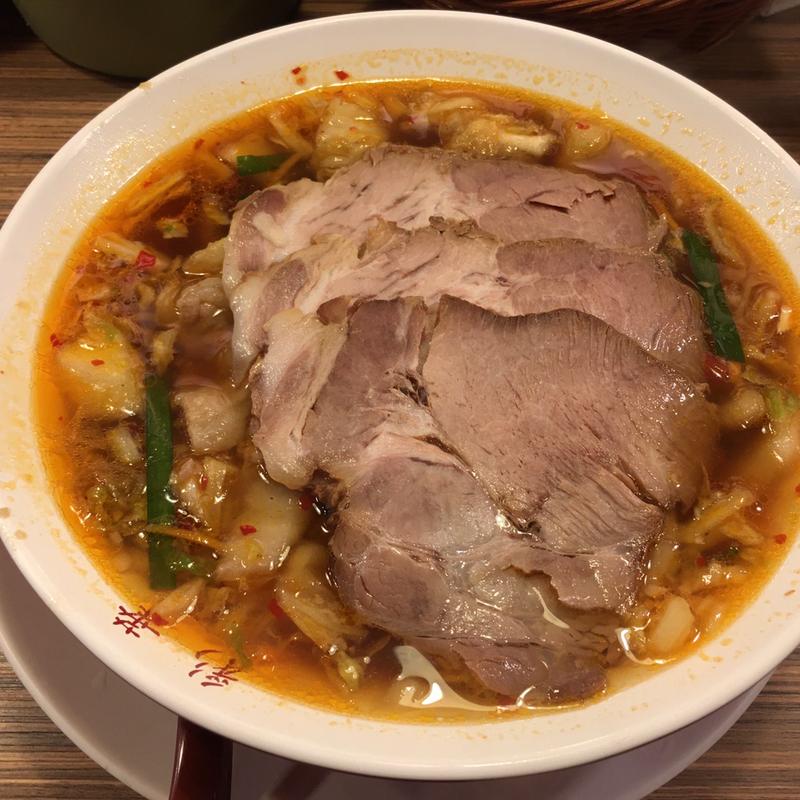 サイカラーメンモモチャーシュー入り(彩華ラーメン 奈良店 )