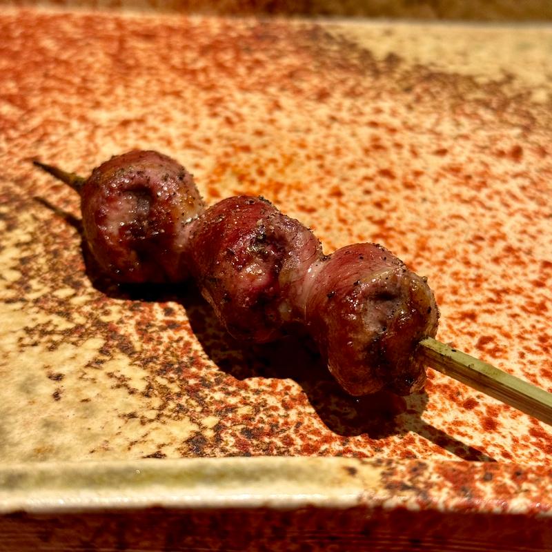 ハツ(備長炭焼鳥 鳥しげ)