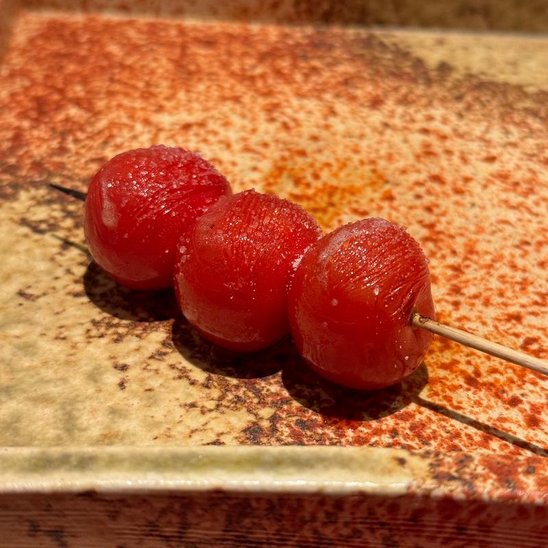 トマト(備長炭焼鳥 鳥しげ)