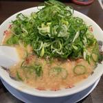 こってりラーメンネギ増し(来来亭横須賀佐原店)