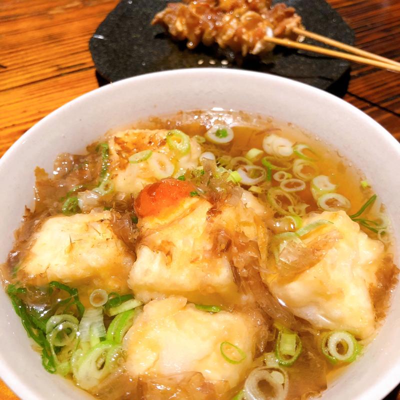 揚げ出し豆腐(かんぱ 御幣島店)