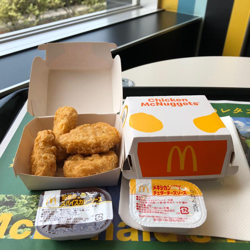 チキンマックナゲット(マクドナルド 川越上寺山店)