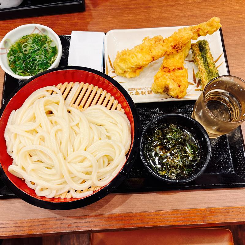 ざるうどん　大(丸亀製麺CoCoLo新潟)