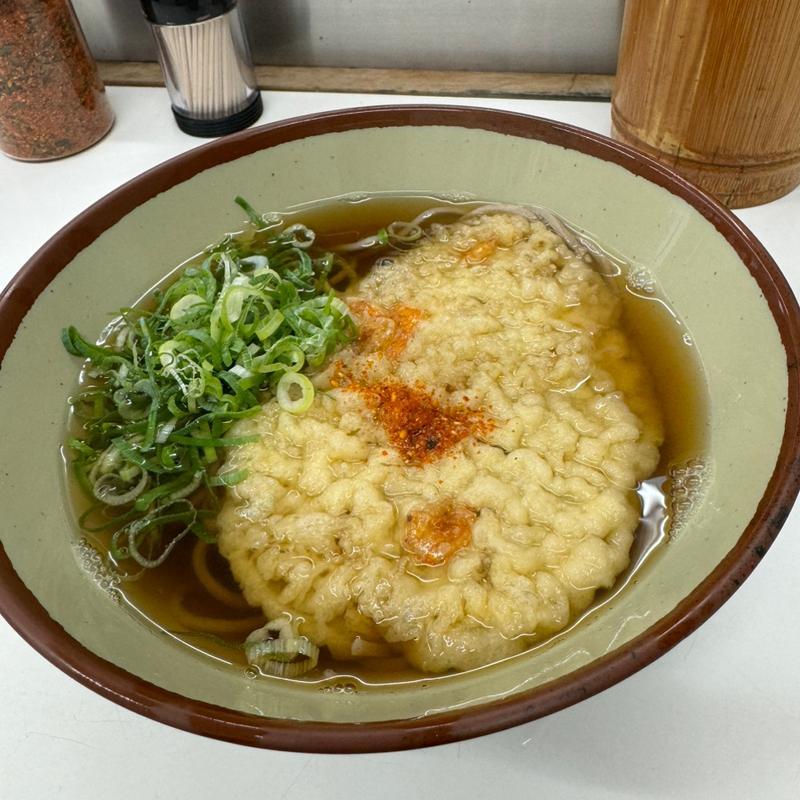 天ぷらそば(うどんそば松屋 淡路駅東口店)