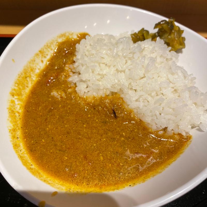 半カレー(よもだそば 御徒町店)