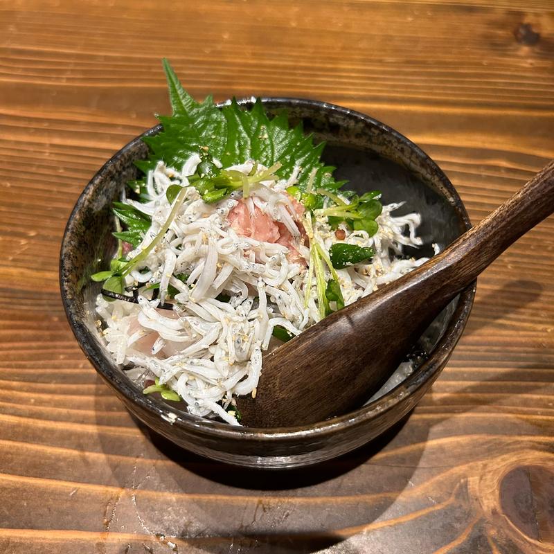 海鮮丼ハーフ(中丸水産)