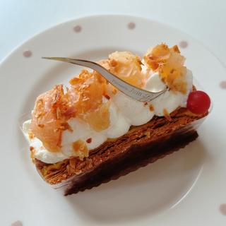 桃のミルフィユ(樹杏 柏タカシマヤ店 )