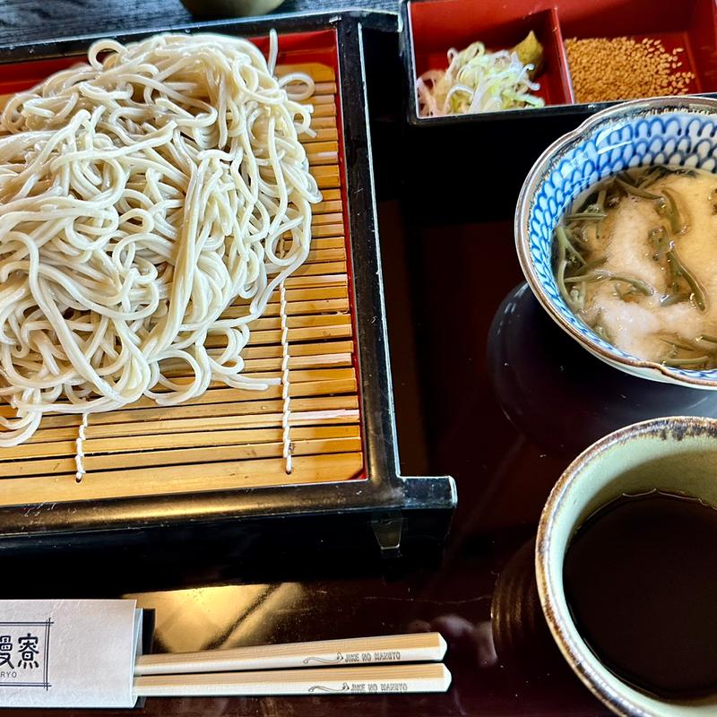 じゅん菜トロロせいろ(寺家乃鰻寮)