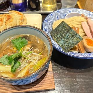 鴨汁つけそば(柳麺まる重)