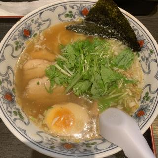 煮干しラーメン（ごはん付）(にぼらや 酒場通り店)