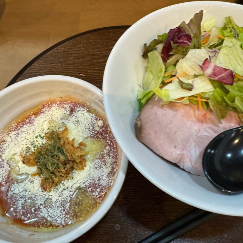 冷製トマトつけ麺(夜空と大地sake＆noodle)