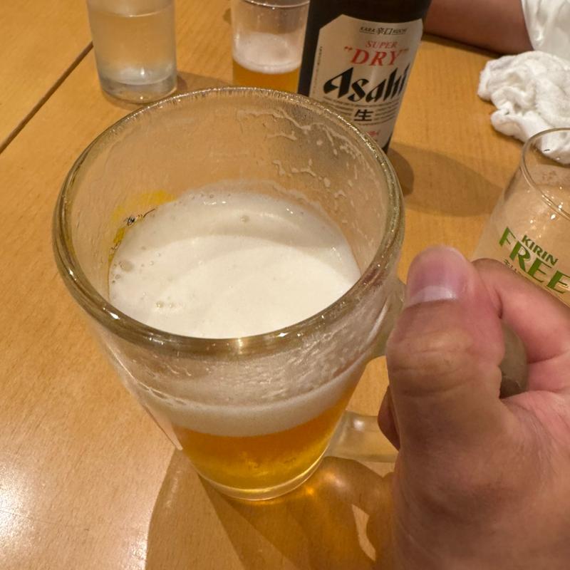 生中(ラーメン居酒屋 みらいご)