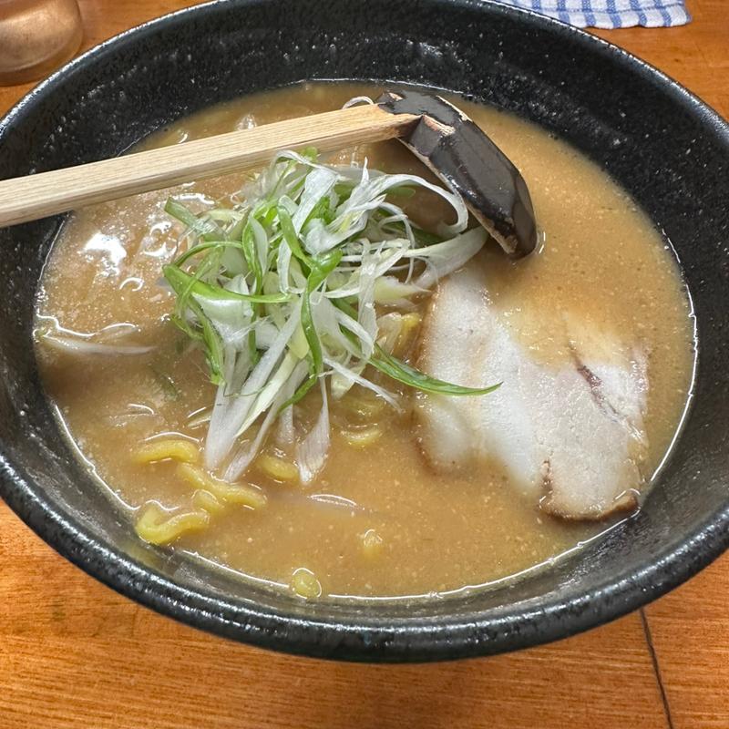 信州こく味噌ラーメン　ハーフ(らーめん 信玄 南6条店)
