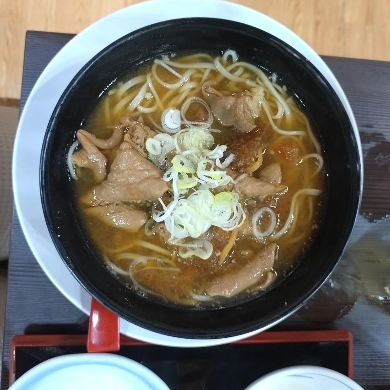 更科もつ煮そば(グランドレストラン和囲輪囲)