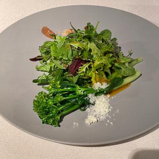 池田町のスティックセニョールと旬の貝類(明神館)
