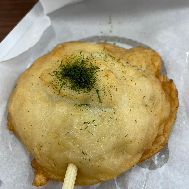 じゃがバター天(磯揚げ まる天 蓮田サービスエリア上り店)
