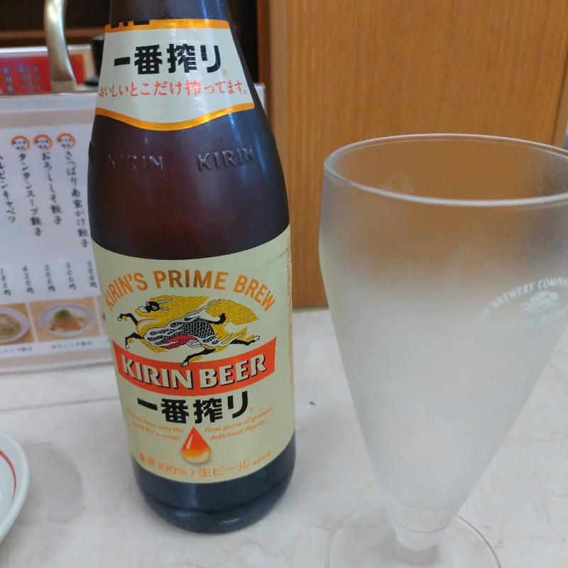 キリン一番搾り　中瓶(香蘭宇都宮駅西口店)