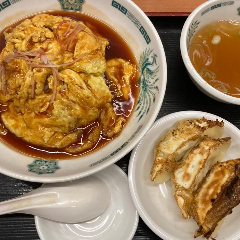 天津飯(日高屋 小田急マルシェ永山店 )