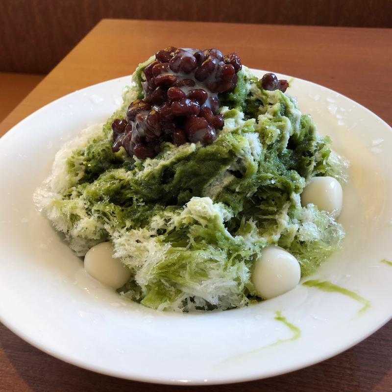 氷 ミルク 宇治抹茶金時(デニーズ 東越谷店 )